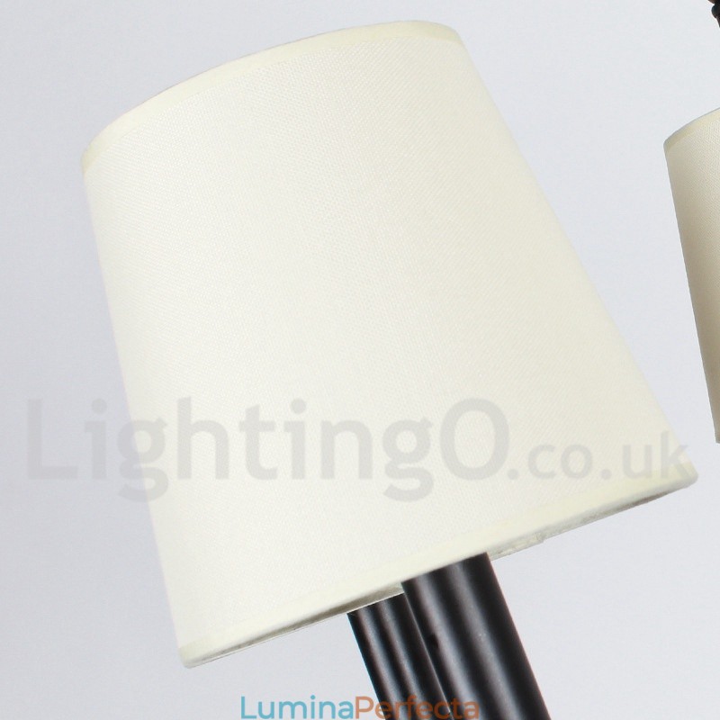 Candelabru cu 6 lumini, în stil retro lumânare, rustic