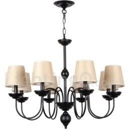 Candelabru cu 8 lumini, rustic, retro, în stil lumânare