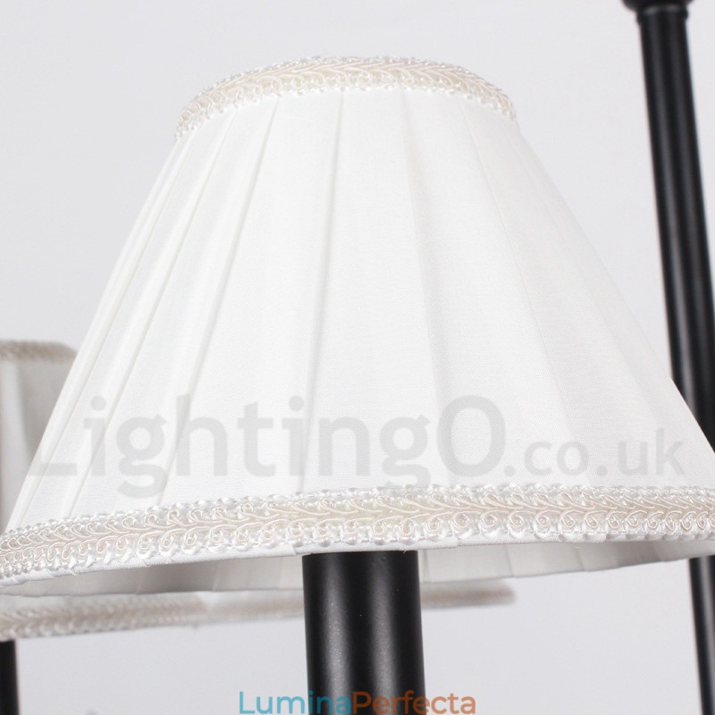 Candelabru în stil retro rustic cu 6 lumini