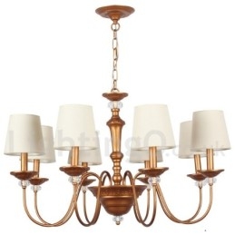 Candelabru în stil retro cu 8 lumini