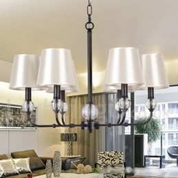 Candelabru în stil lumânare, retro, rustic, cu 6 lumini