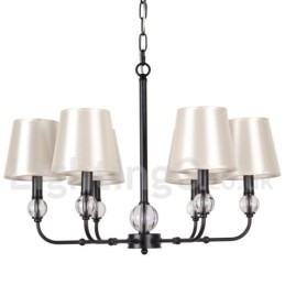 Candelabru în stil lumânare, retro, rustic, cu 6 lumini