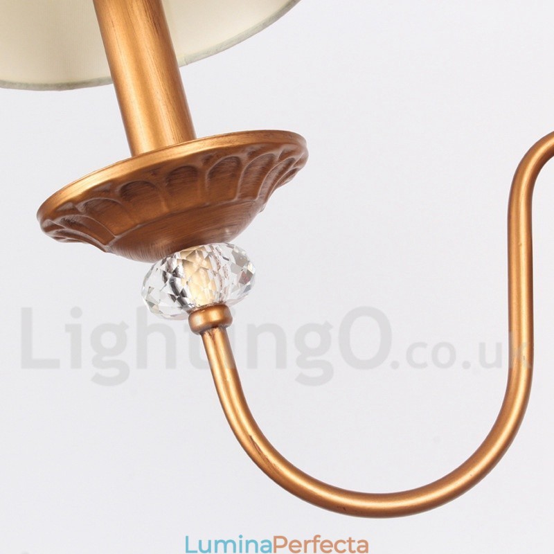 Candelabru în stil lumânare retro, negru, rustic, cu 6 lumini