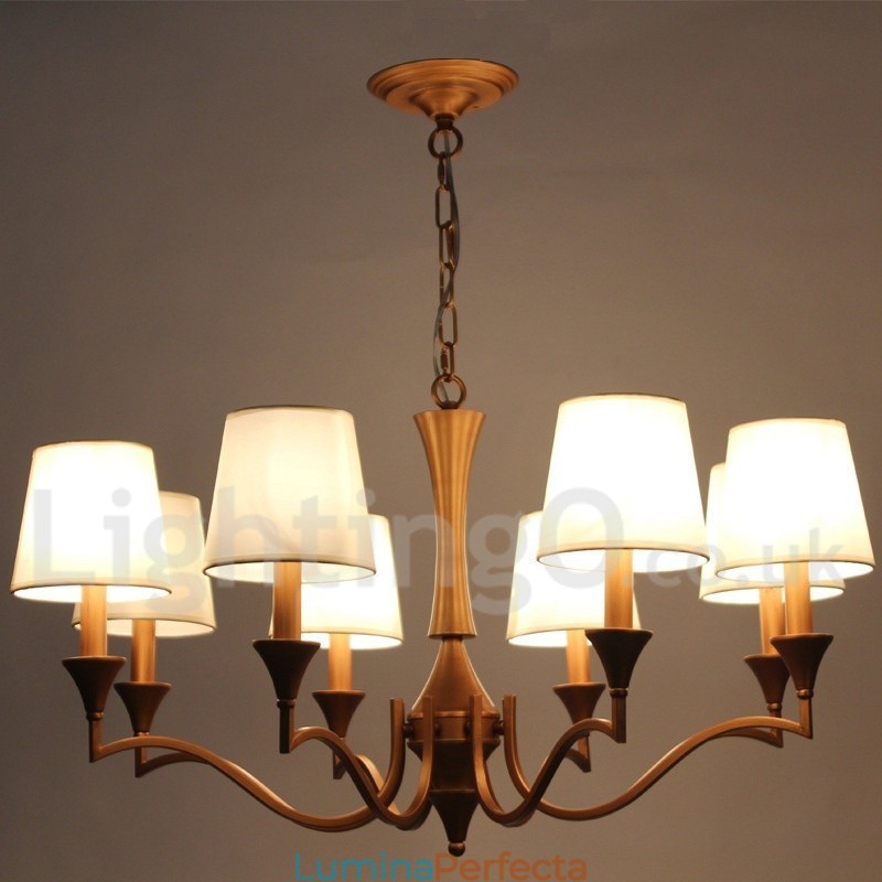 Candelabru în stil lumânare cu 8 lumini
