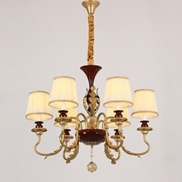 Candelabru Cristal 6 Lumini Pictura Moda Metal