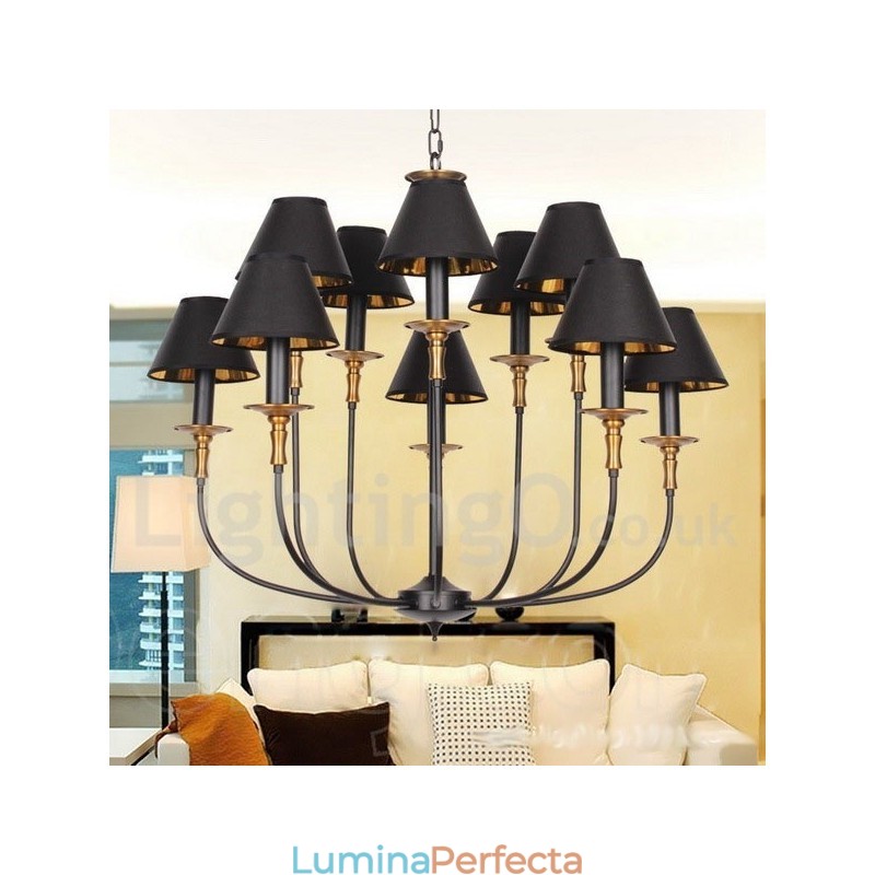 Candelabru în stil lumânare retro contemporan