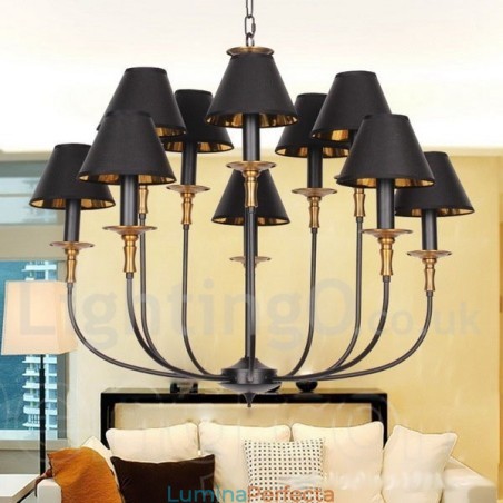 Candelabru în stil lumânare retro contemporan Candelabru în stil lumânare retro contemporan