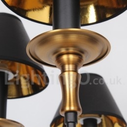 Candelabru în stil lumânare retro contemporan
