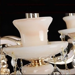 Pandantiv în stil european Pandantiv din cristal de jad din aliaj de zinc