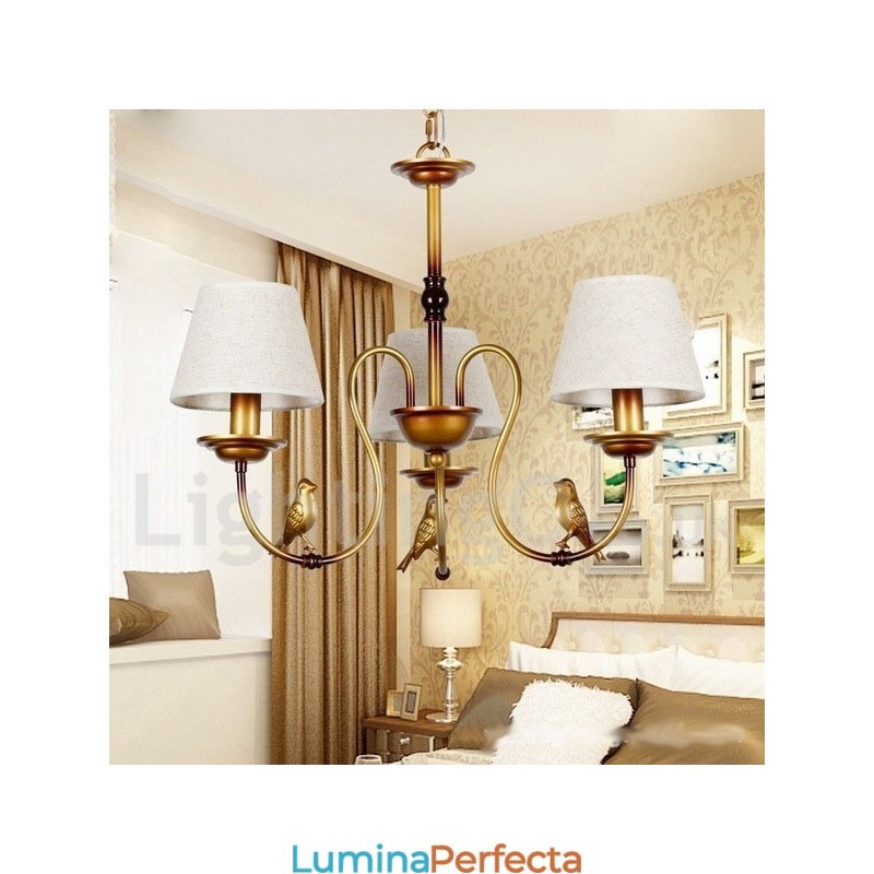 Candelabru cu 3 lumini, modern, contemporan, rustic, retro în stil lumânare