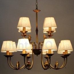 Candelabru cu 12 lumini, modern, contemporan, rustic, retro, în stil lumânare