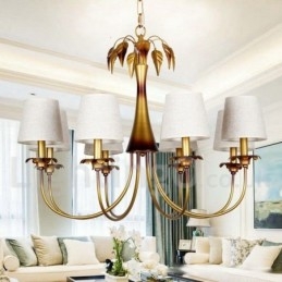 Candelabru cu 8 lumini, modern, contemporan, rustic în stil lumânare