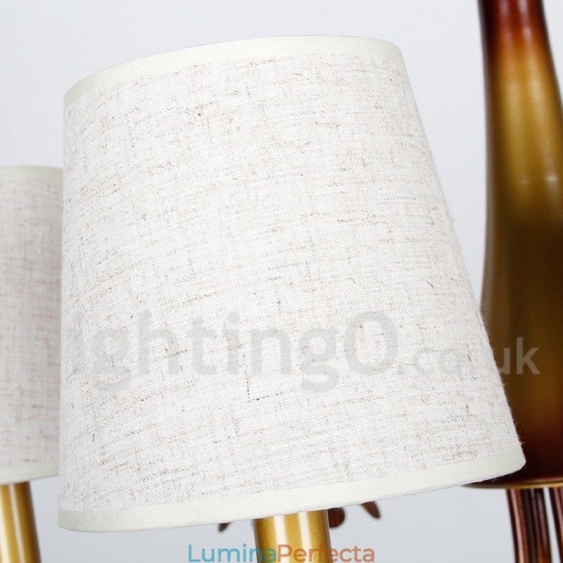 Candelabru cu 8 lumini, modern, contemporan, rustic în stil lumânare