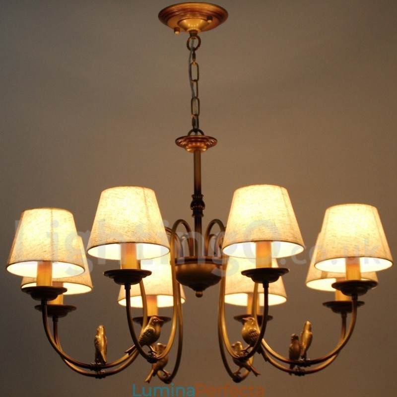 Candelabru cu 8 lumini, modern, contemporan, rustic, retro, în stil lumânare