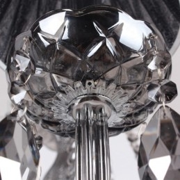 Candelabru în stil lumânare de cristal K9 cu 6 lumini