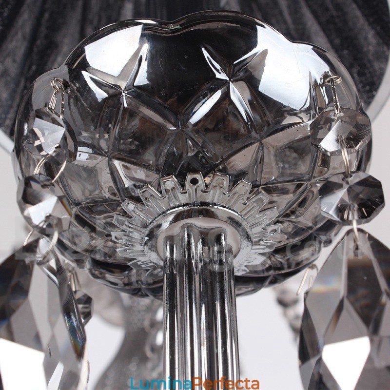 Candelabru în stil lumânare de cristal K9 cu 8 lumini