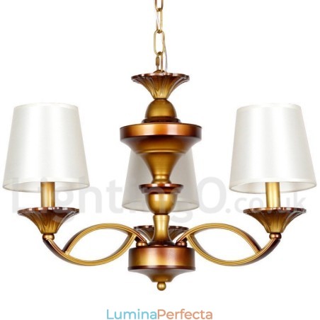 Candelabru în stil lumânare rustic în stil retro mediteranean cu 3 lumini Candelabru în stil lumânare rustic în stil retro mediteranean cu 3 lumini