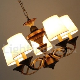 Candelabru în stil retro lumânare cu 5 lumini