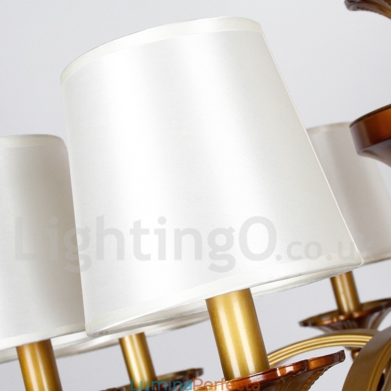 Candelabru în stil retro lumânare cu 5 lumini