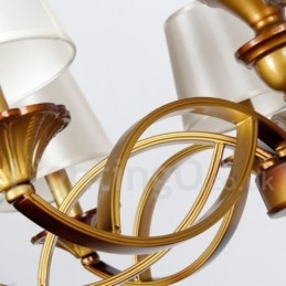 Candelabru în stil retro lumânare cu 5 lumini