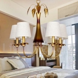 Candelabru cu 5 lumini, modern, contemporan, rustic, în stil lumânare