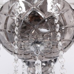 Candelabru în stil lumânare de cristal K9 cu 8 lumini