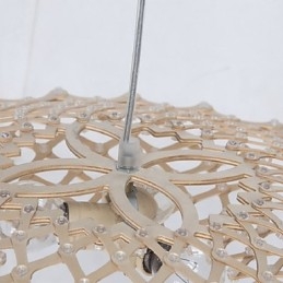 Candelabru vintage din lemn