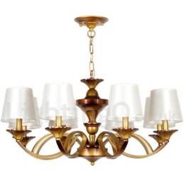 Candelabru în stil lumânare rustic în stil retro mediteranean cu 8 lumini