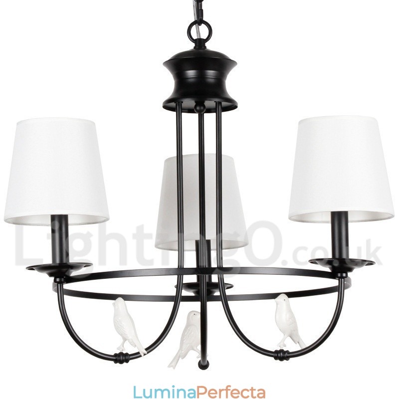 Candelabru cu 3 lumini, retro, negru, stil mediteranean, rustic contemporan, în stil lumânare