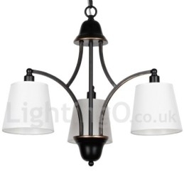 Candelabru în stil lumânare, retro, rustic, cu 3 lumini