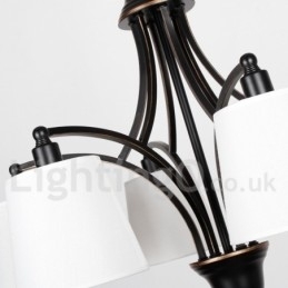 Candelabru în stil lumânare, retro, rustic, cu 3 lumini