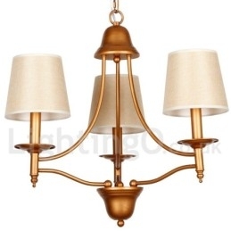 Candelabru în stil lumânare cu 3 lumini, rustic retro, stil mediteranean