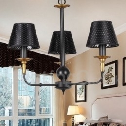 Candelabru în stil retro rustic cu 3 lumini
