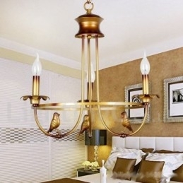 Candelabru în stil retro lumânare cu 3 lumini