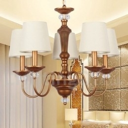 Candelabru în stil lumânare retro, negru, rustic, cu 5 lumini