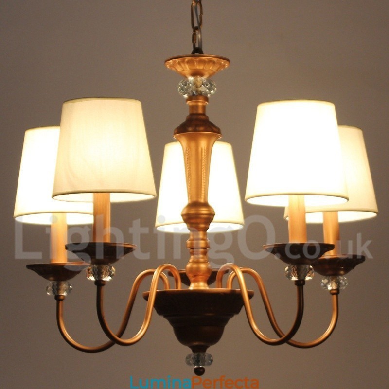 Candelabru în stil lumânare retro, negru, rustic, cu 5 lumini