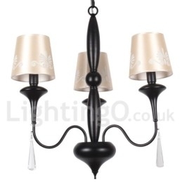 Candelabru în stil lumânare cu 3 lumini în stil mediteranean