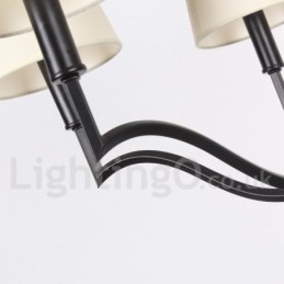 Candelabru în stil lumânare modern și contemporan cu 5 lumini