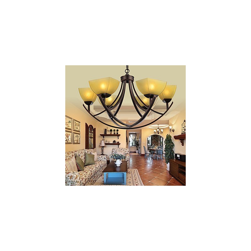 Candelabru 6 Lumini Tradițional Clasic Vintage Metal
