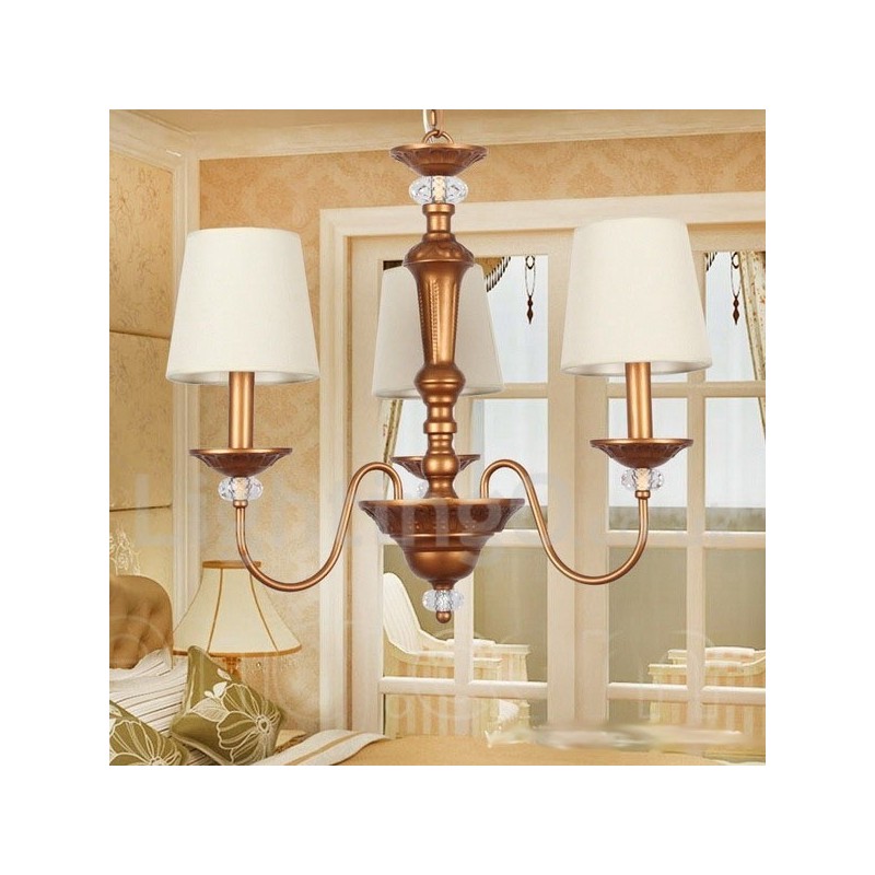 Candelabru în stil retro lumânare cu 3 lumini