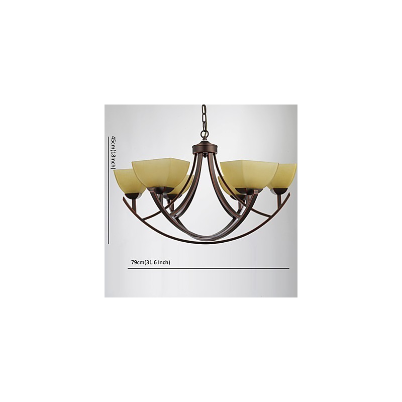 Candelabru 6 Lumini Tradițional Clasic Vintage Metal