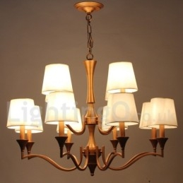 Candelabru în stil lumânare în stil mediteranean cu 12 lumini