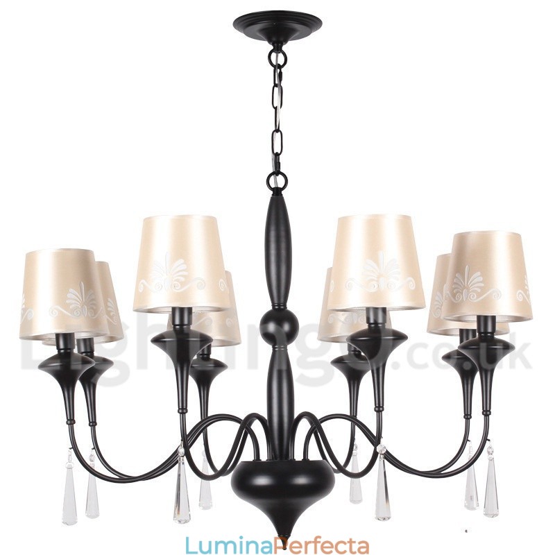 Candelabru în stil lumânare cu 8 lumini