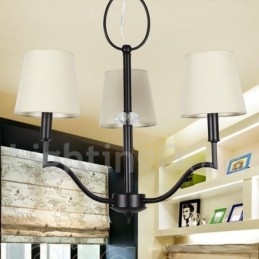 Candelabru în stil lumânare modern și contemporan cu 3 lumini