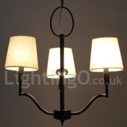 Candelabru în stil lumânare modern și contemporan cu 3 lumini