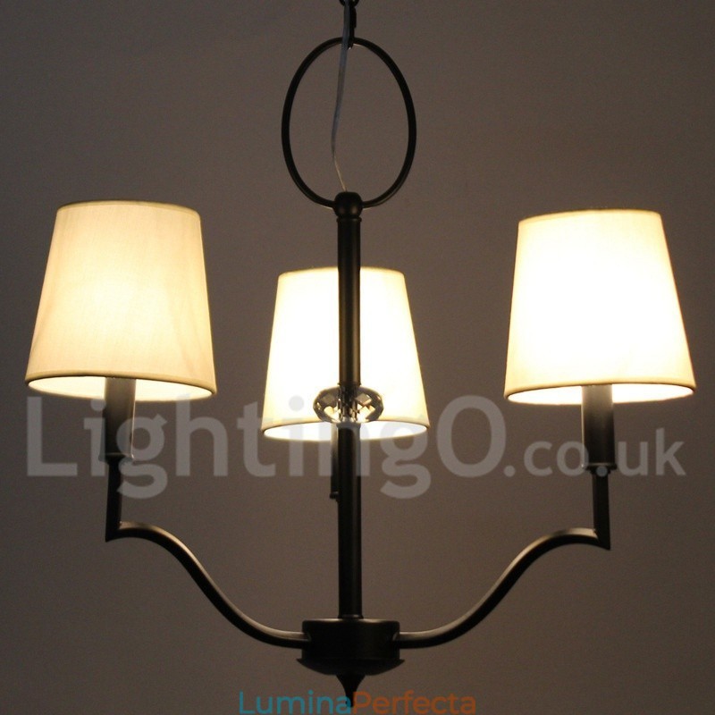 Candelabru în stil lumânare modern și contemporan cu 3 lumini