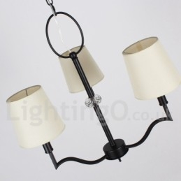 Candelabru în stil lumânare modern și contemporan cu 3 lumini