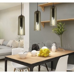 Lampă suspendată din sticlă europeană Lampă suspendată Lounge