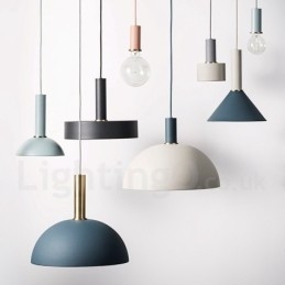 Lampă suspendată cafenea modernă contemporană în stil nordic cu 1 lumină