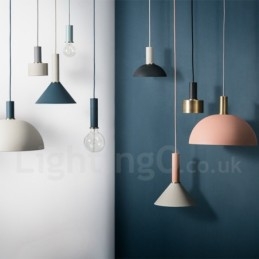 Lampă suspendată cafenea modernă contemporană în stil nordic cu 1 lumină